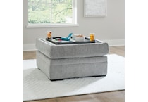 casselbury cement ottoman   