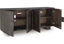 cato dark brown accent cabinet   