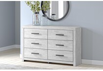 cayboni white dresser   