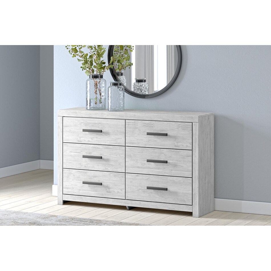 cayboni white dresser   