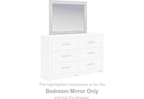 cayboni white mirror   