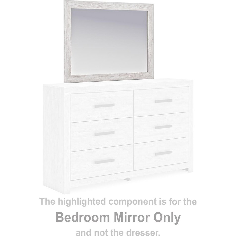 cayboni white mirror   