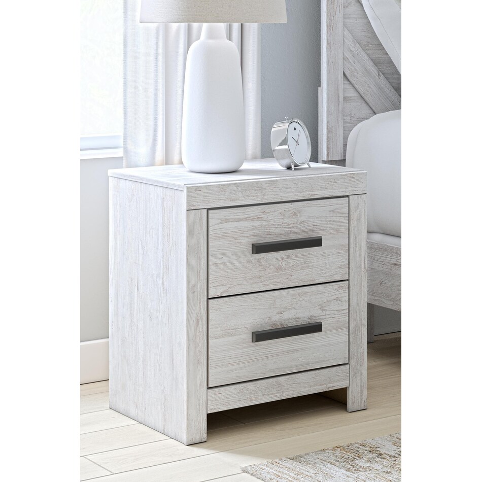 cayboni white nightstand   