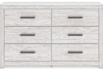 cayboni whitewash dresser   