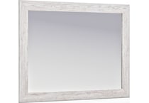 cayboni whitewash mirror   
