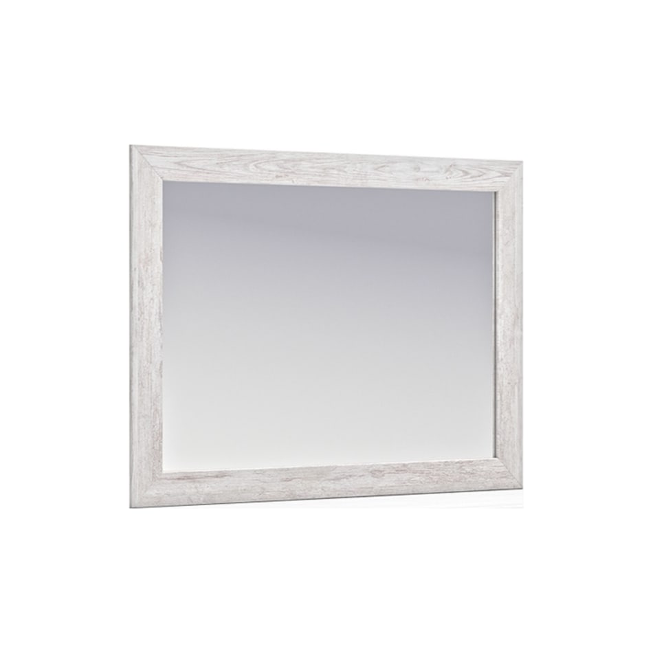 cayboni whitewash mirror   