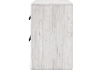 cayboni whitewash nightstand   