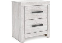 cayboni whitewash nightstand   