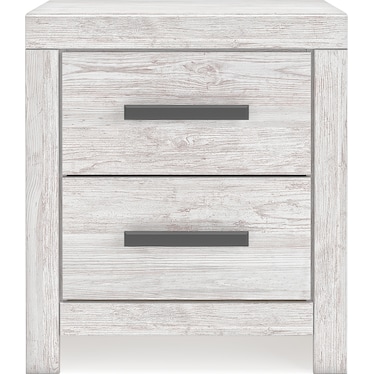 CAYBONI 2-DRAWER NIGHTSTAND