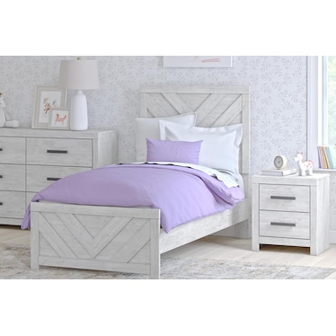 CAYBONI PANEL BED