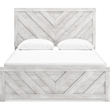 CAYBONI QUEEN PANEL BED