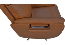 cenna autumn power leather massage heat recliner   