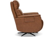 cenna autumn power leather massage heat recliner   