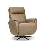cenna tan power leather massage heat recliner   