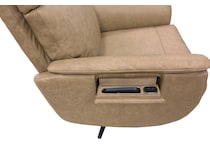 cenna tan power leather massage heat recliner   