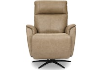 cenna tan power leather massage heat recliner   