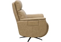 cenna tan power leather massage heat recliner   