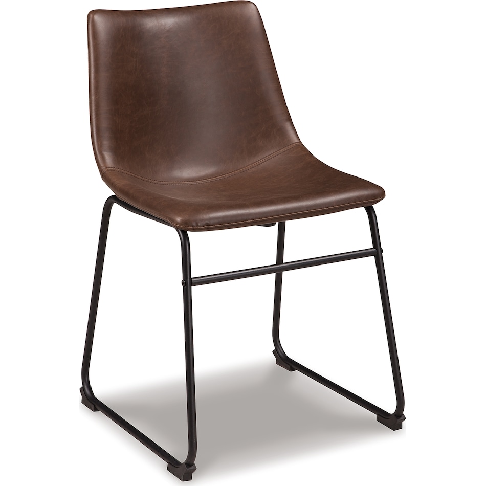 centiar brown side chair   