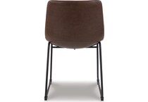 centiar brown side chair   