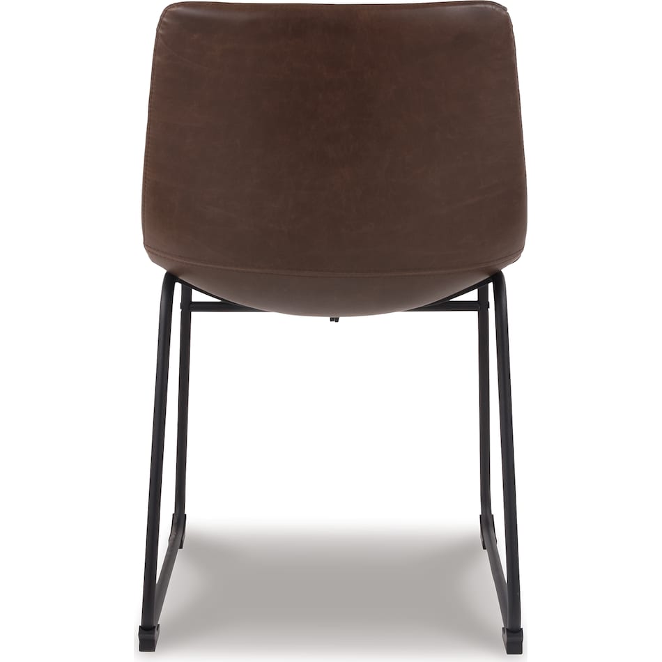 centiar brown side chair   
