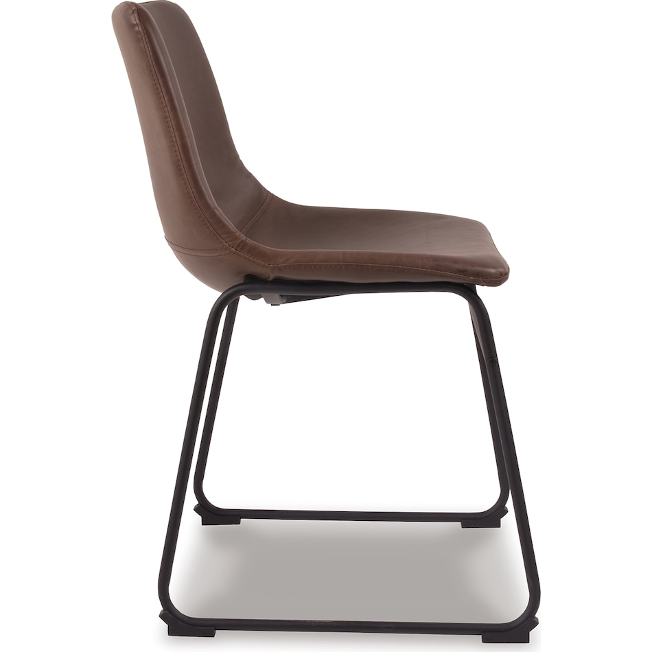 centiar brown side chair   