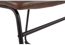 centiar brown side chair   