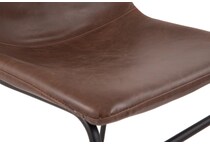 centiar brown side chair   