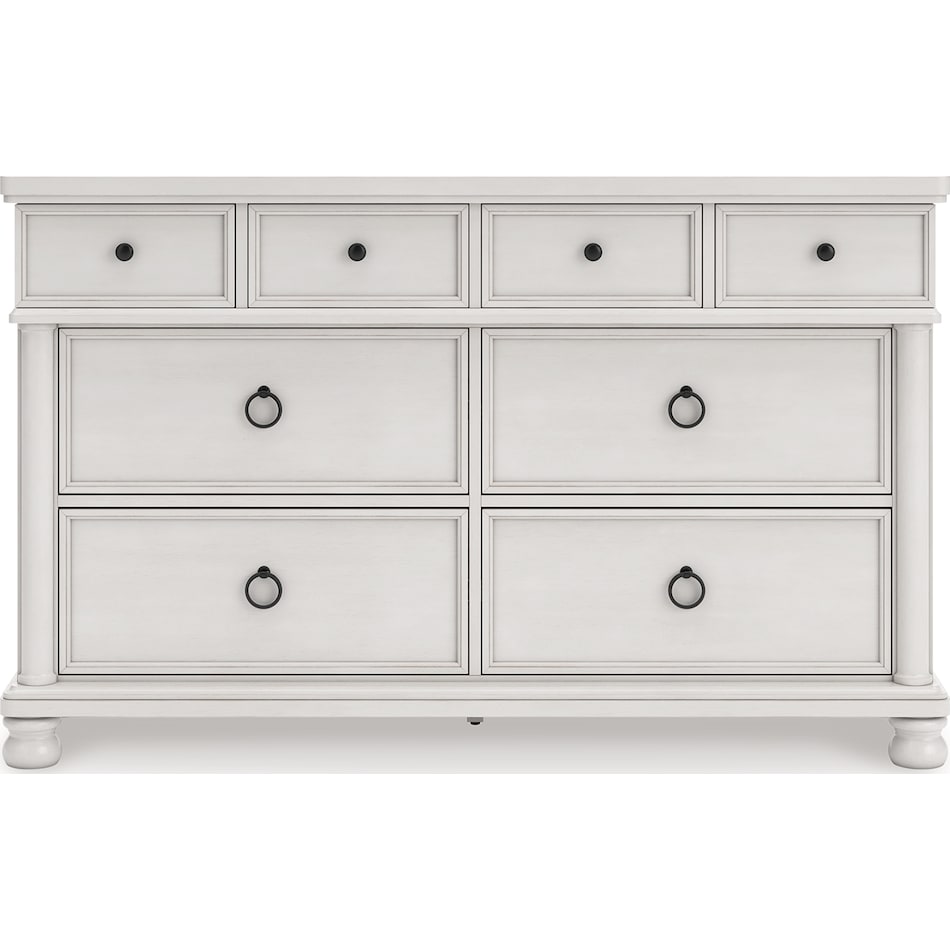 chadworth antique white dresser   