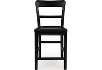 chadworth black barstool   