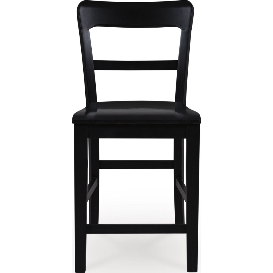 chadworth black barstool   