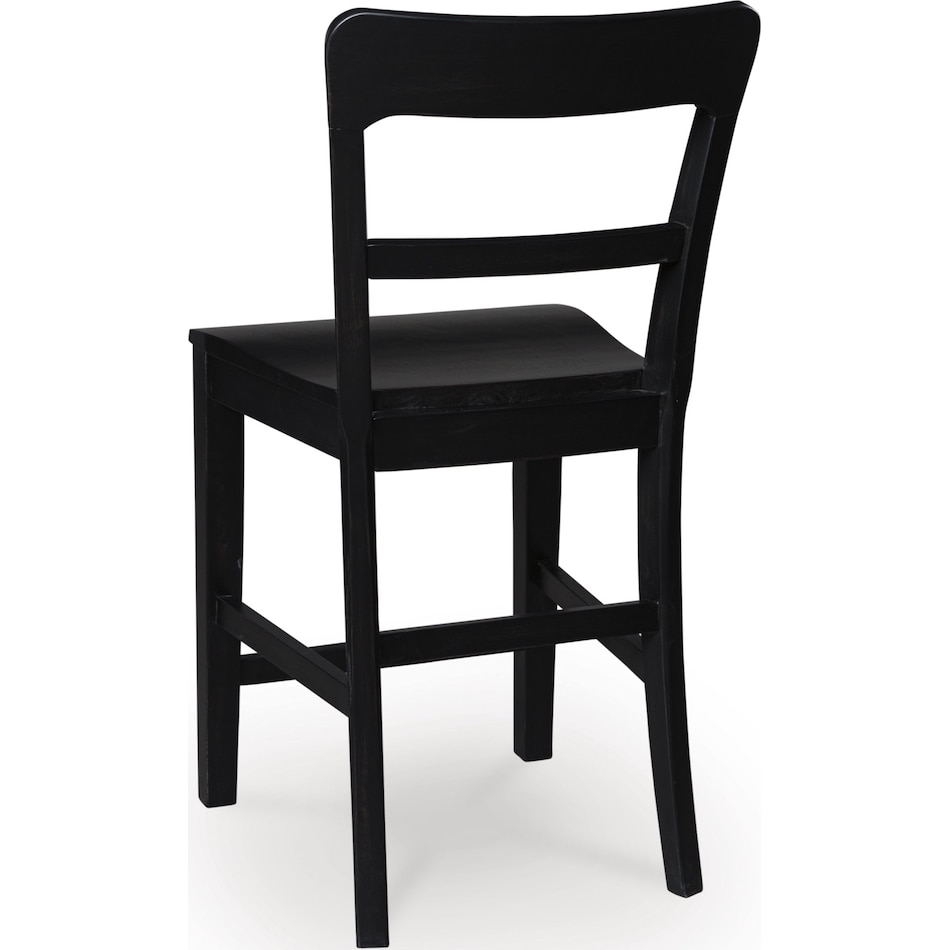 chadworth black barstool   