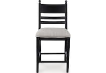 chadworth black barstool   