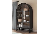 chadworth black brown curio   