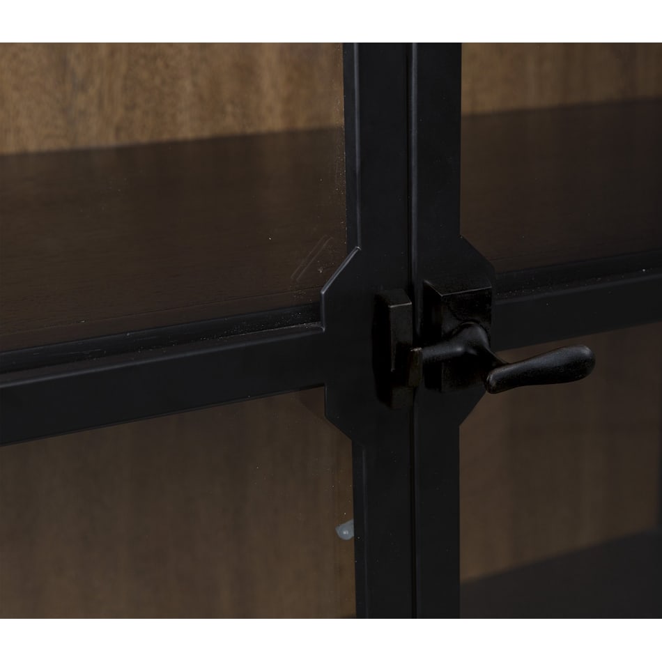 chadworth black brown curio   