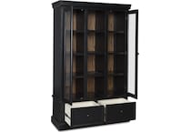 chadworth black brown curio   