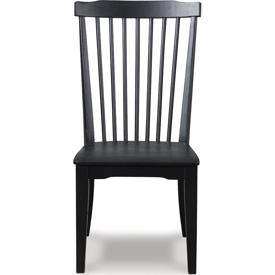 chadworth black side chair   