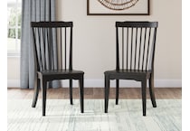 chadworth black side chair   
