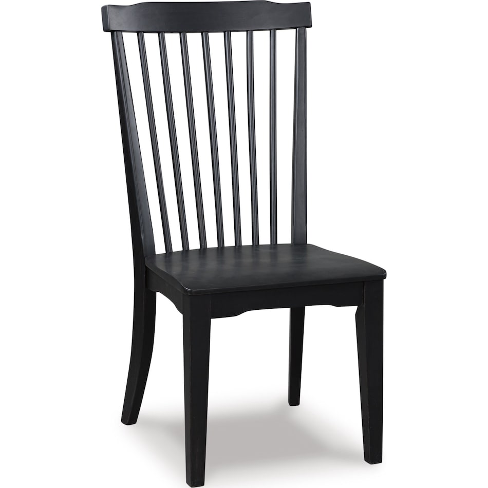 chadworth black side chair   