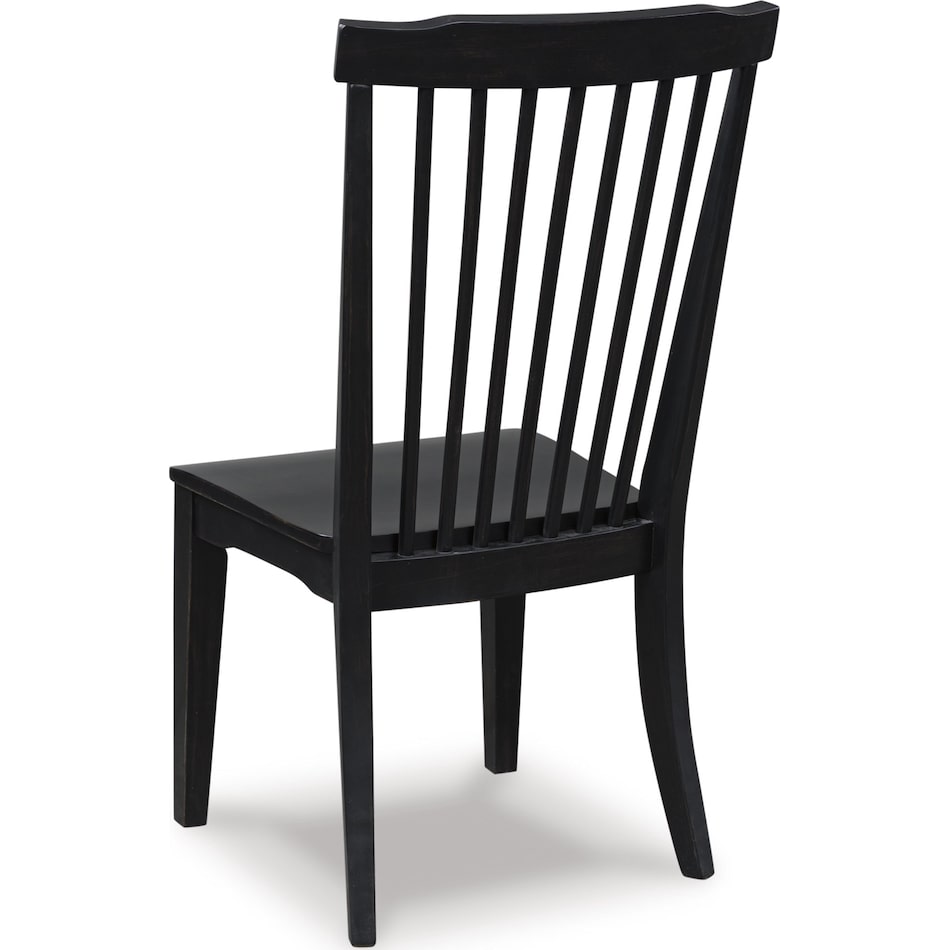 chadworth black side chair   