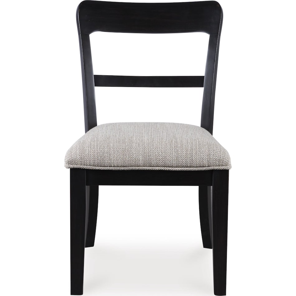 chadworth black side chair   