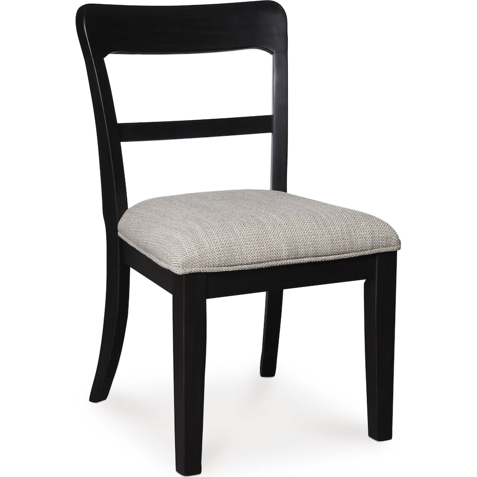 chadworth black side chair   