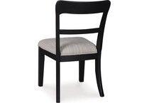 chadworth black side chair   