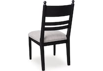 chadworth black side chair   