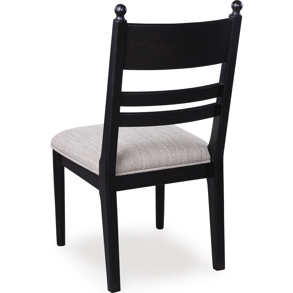 chadworth black side chair   