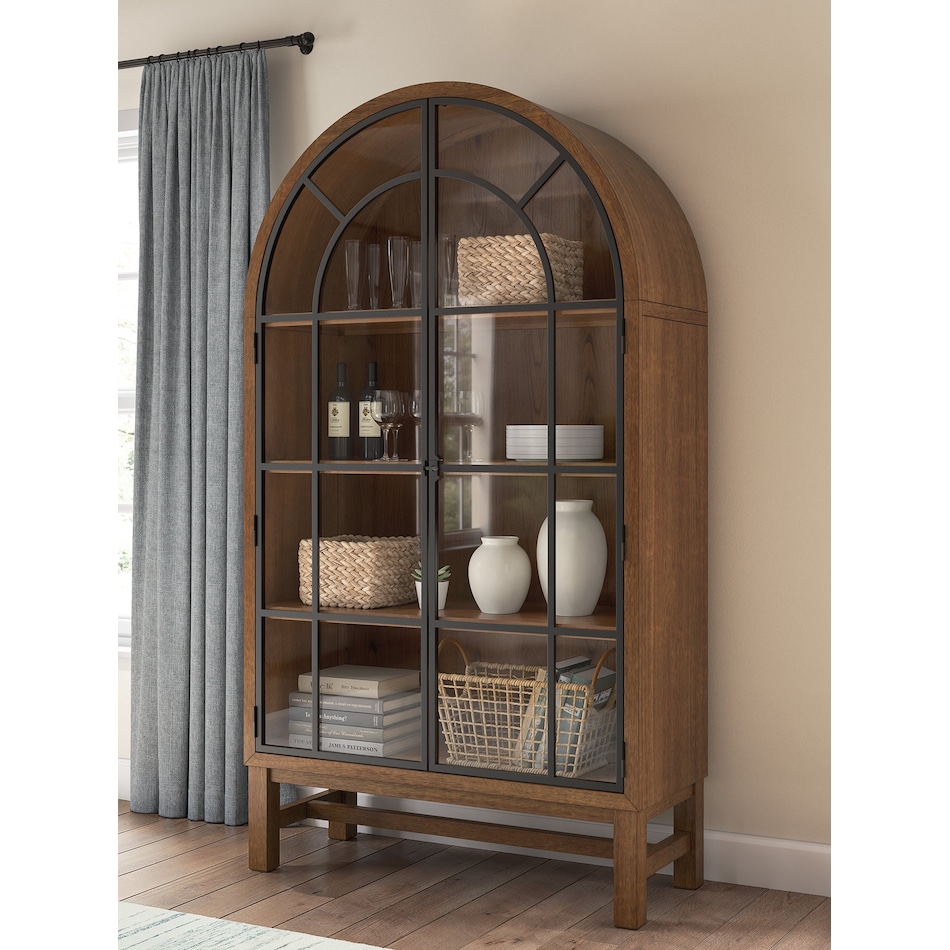 chadworth brown black curio   