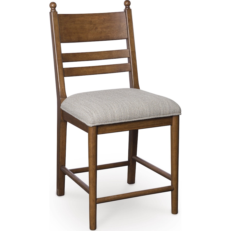 chadworth brown counter chair   