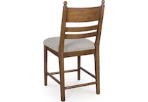 chadworth brown counter chair   
