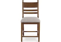 chadworth brown counter chair   