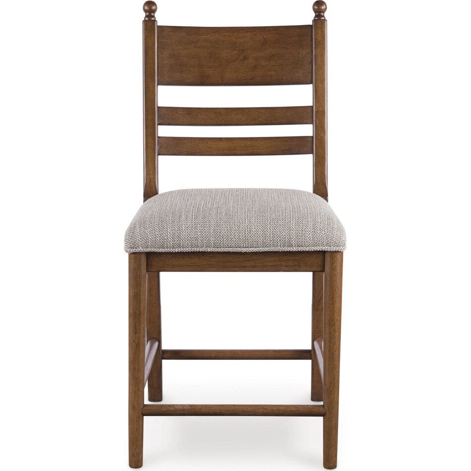chadworth brown counter chair   