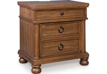 chadworth brown nightstand   